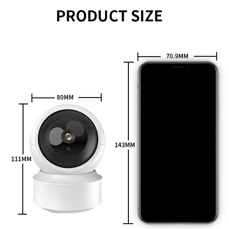 Smart Dual-light Wireless Wifi Home Indoor HD 360-degree Surveillance Camera Voice Intercom Panorama Camera - Mubimart