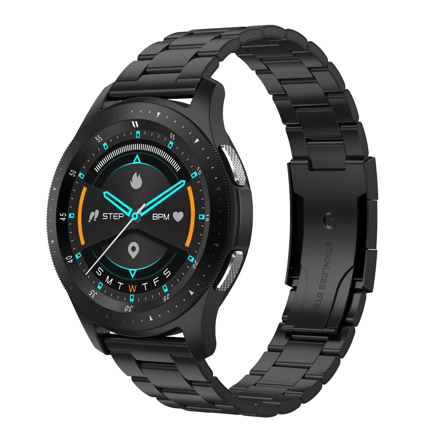 Smart Watch Bluetooth Call Fitness Tracker Waterproof - Mubimart