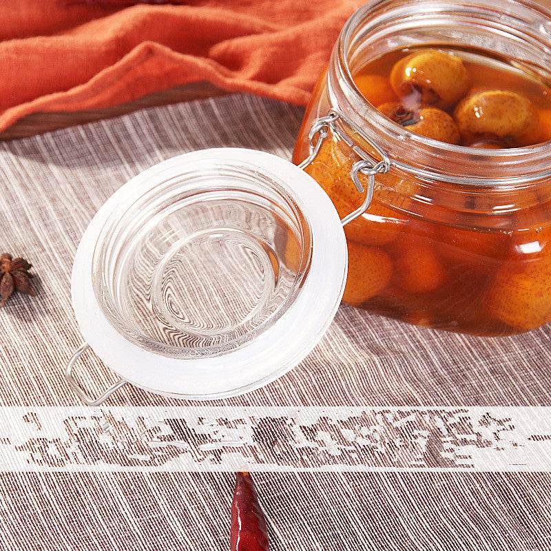 Snap glass sealed jar - Mubimart
