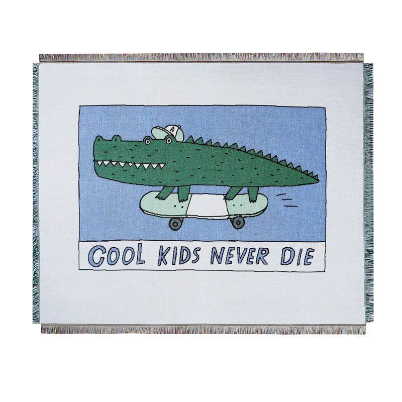 Sofa blanket knitted blanket - Mubimart