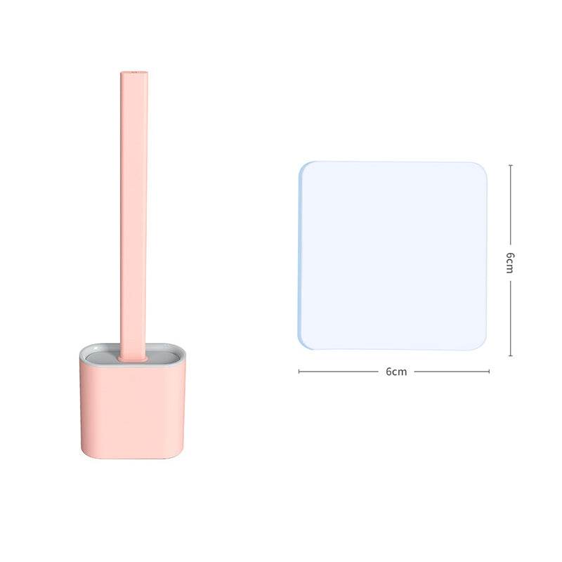 Soft Toilet Brush Household Toilet Cleaning Brush - Mubimart
