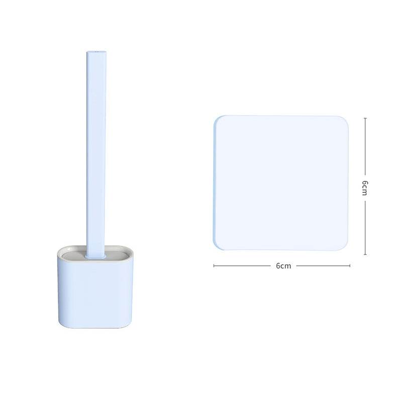 Soft Toilet Brush Household Toilet Cleaning Brush - Mubimart