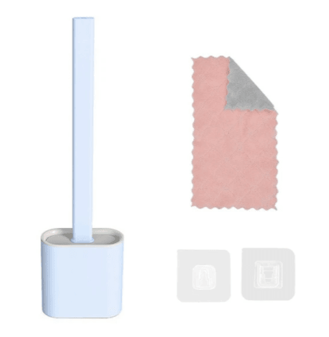 Soft Toilet Brush Household Toilet Cleaning Brush - Mubimart