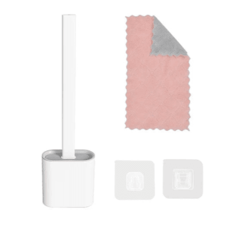 Soft Toilet Brush Household Toilet Cleaning Brush - Mubimart