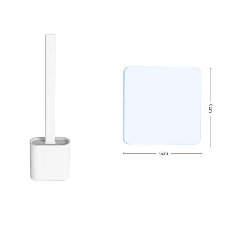 Soft Toilet Brush Household Toilet Cleaning Brush - Mubimart