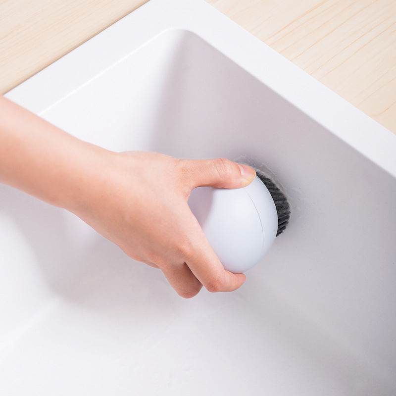 Spherical Standing Pot Brush Does Not Damage The Surface Kitchen Brush Simple Shape Dish Washing Utensil Brush - Mubimart
