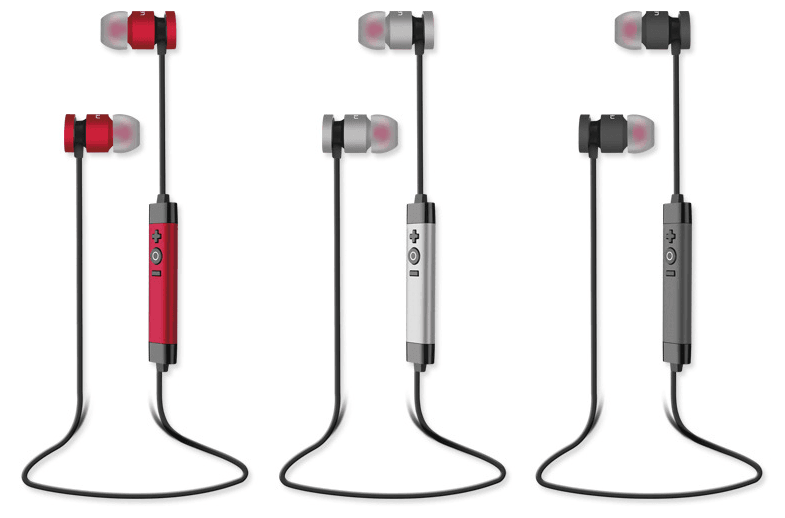 Sports Waterproof Sweatproof Bluetooth Earphones Universal Wireless Bluetooth Earbuds Noise Reduction Bluetooth Headphones In-Ear Stereo Headsets - Mubimart