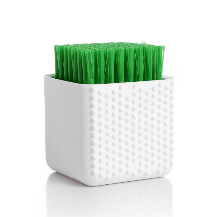 Square Potted Silicone Kitchen Washing Bowl Dish Laundry Clothes Cleaning Brush - Mubimart