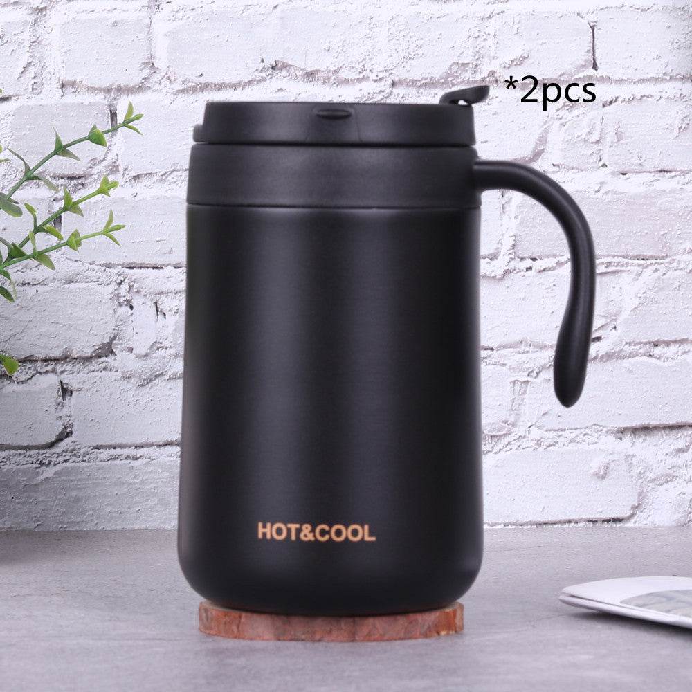 Stainless Steel Coffee Mug Portable - Mubimart