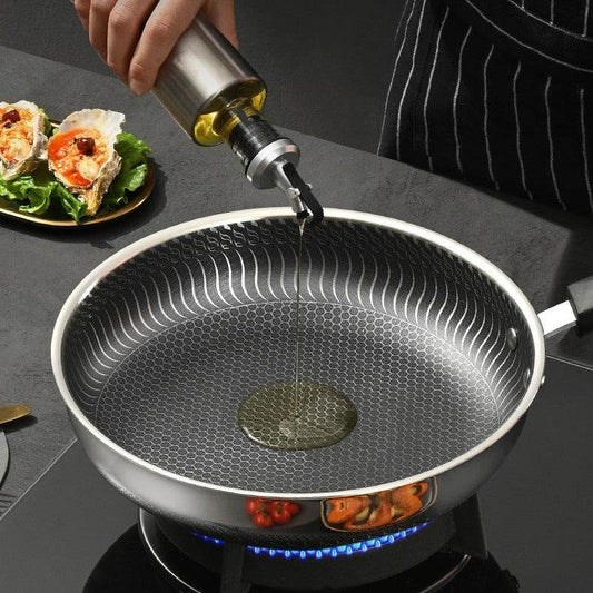 Stainless Steel Non-stick Pan Medical Stone Deep-fat Fryers - Mubimart