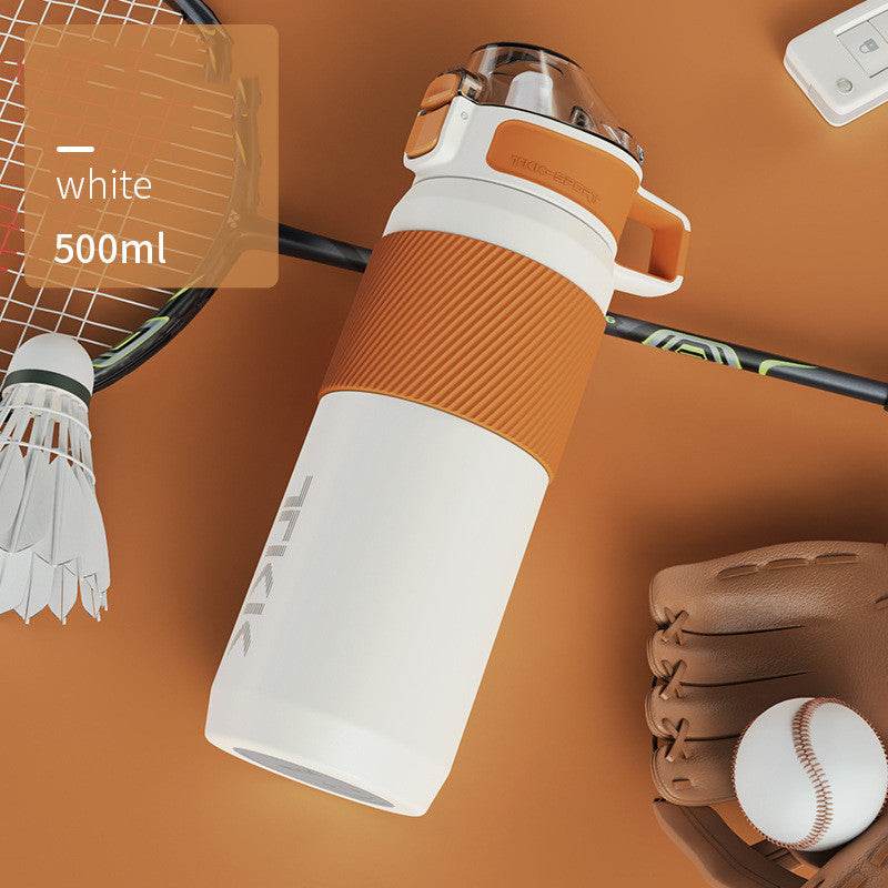 Stainless Steel Thermal Insulation Outdoor Portable Large Capacity Straw Cup - Mubimart