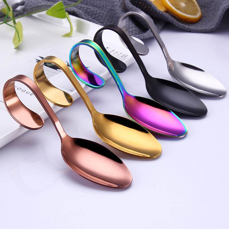 Stainless steel serving spoon cutlery - Mubimart