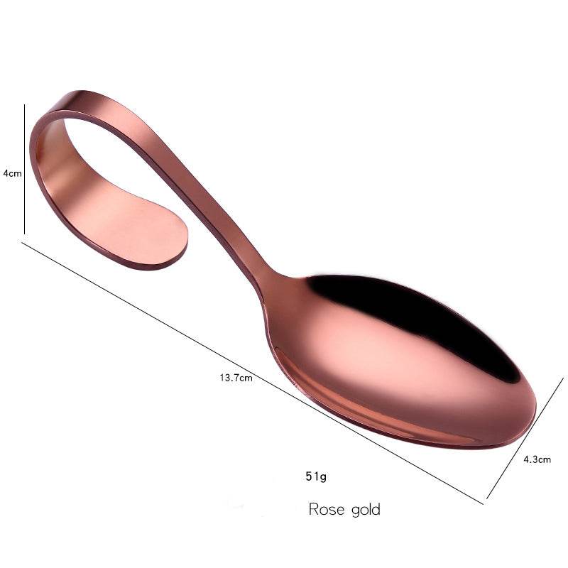 Stainless steel serving spoon cutlery - Mubimart