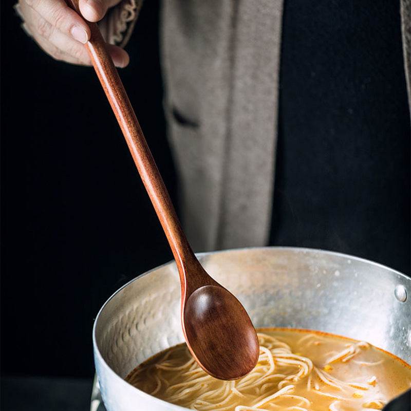 Stirring Cooking Lengthened Cooking Spoon Long Handle - Mubimart