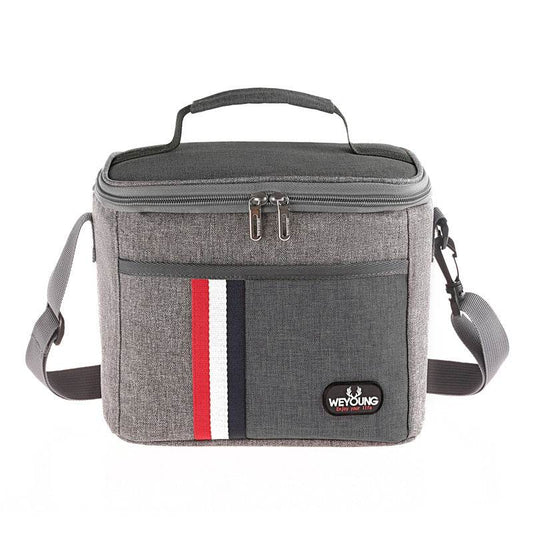 Striped lunch bag - Mubimart
