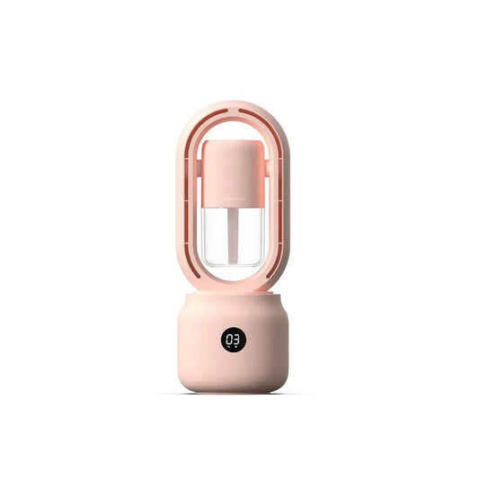 Summer-Water-Cooled-Spray-Mist-Electric-Fan-USB-Rechargeable-Portable-Wireless-Air-Humidifier-Bladeless-Ventilator-Table-Fan-Mubimart-4722 - Mubimart