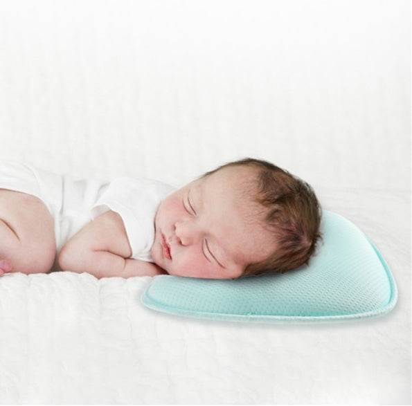 Sunveno Baby Pillow Baby Head Shaping Prevent Flat Head Safety Corn Fiber Newborn Kids Pillows Baby Bedding - Mubimart