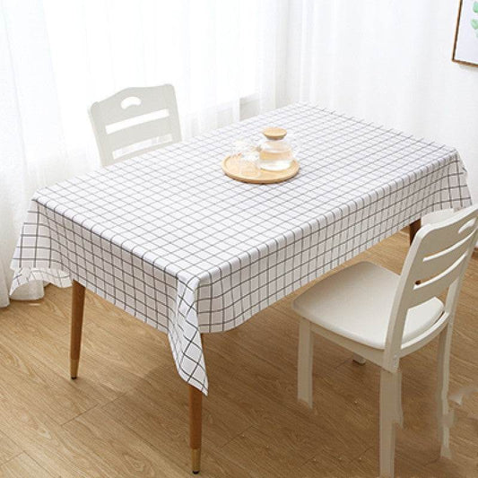 Tablecloth Waterproof PVC Table Mat Tablecloth Cover Tablecloth - Mubimart
