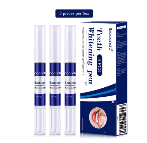 Teeth Whitening Gel 3-Pack Of Teeth Whitening Pens - Mubimart