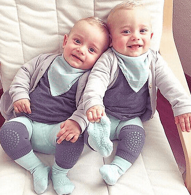 Terry Child Knee Pad Elbow Summer Baby Baby Crawling Socks Socks Dispensing Anti-skid Sports Safety - Mubimart