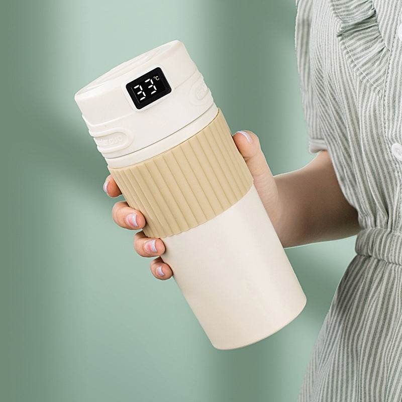 The New Stainless Steel Intelligent Temperature Display Coffee Cup Is Portable - Mubimart