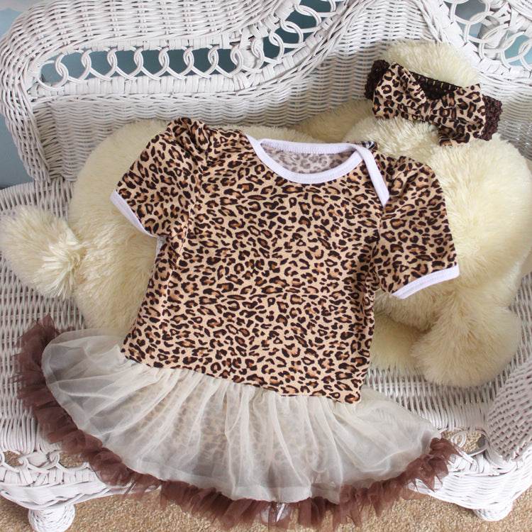 The Newest Baby In Summer, 0-12 Months Cartoon Pattern, Lovely Ha Dress, Climbing Dress - Mubimart