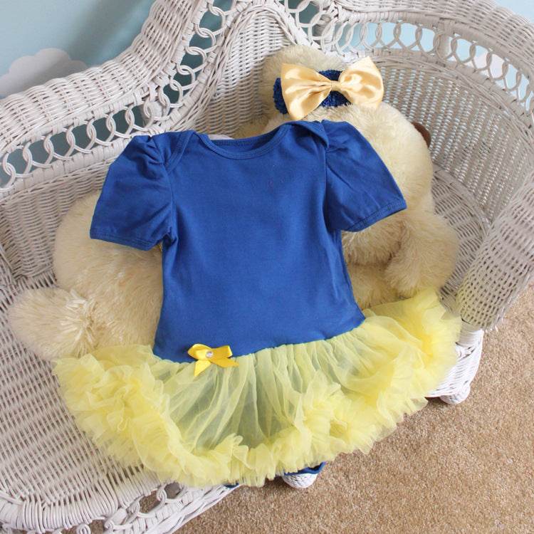 The Newest Baby In Summer, 0-12 Months Cartoon Pattern, Lovely Ha Dress, Climbing Dress - Mubimart