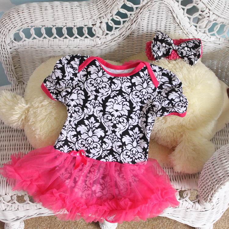 The Newest Baby In Summer, 0-12 Months Cartoon Pattern, Lovely Ha Dress, Climbing Dress - Mubimart