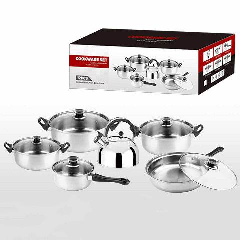 Thickened Stainless Steel Pot Suit - Mubimart