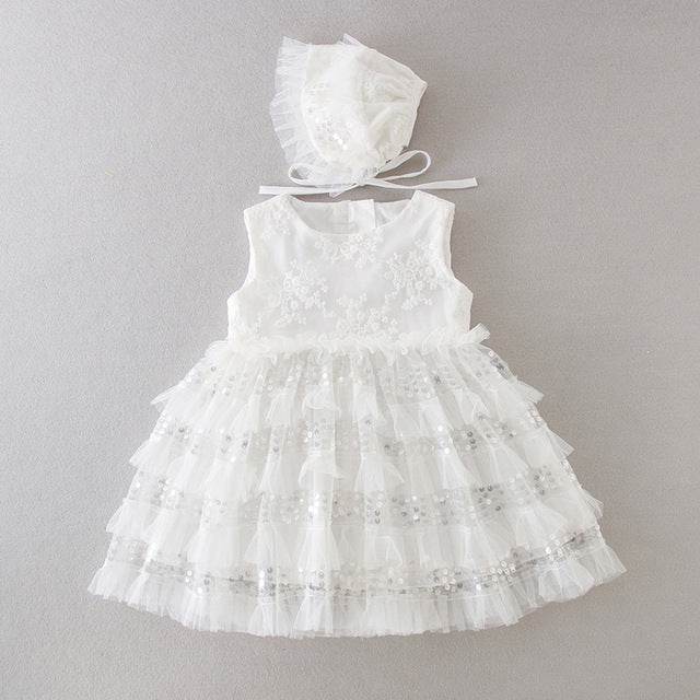 Three-piece Baby Girl 0-2 Years Old Dress Princess Dress - Mubimart
