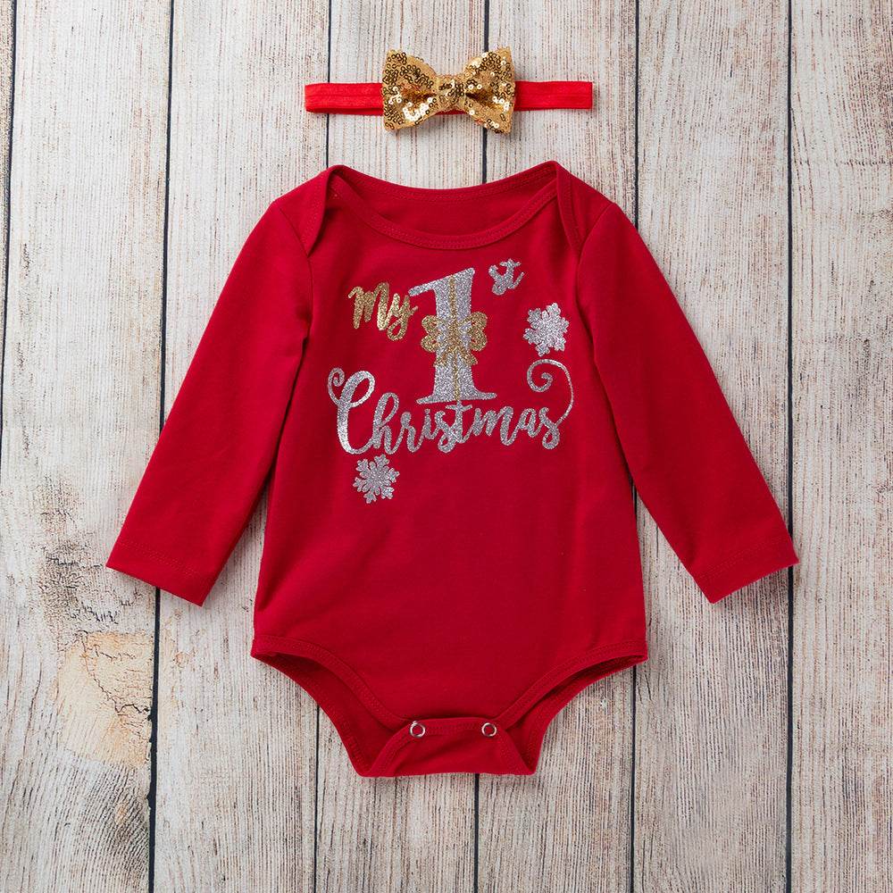 Three-piece baby girl TUTU skirt suit - Mubimart