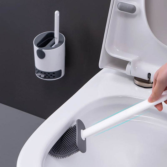 Toilet Cleaning Brush Multifunctional Double-headed Toilet Brush - Mubimart