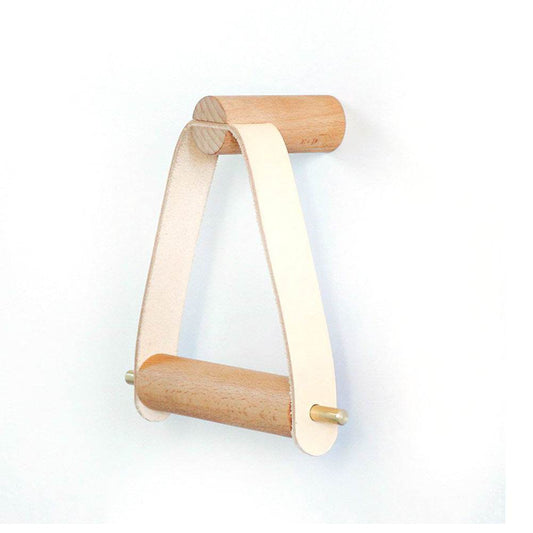 Toilet-Hotel-Paper-Towel-Holder-Wooden-Vertical-Creative-Paper-Roll-Holder-Household-Paper-Roll-Perforation-Free-Hanger-Paper-Towel-Holder-Mubimart-4169 - Mubimart