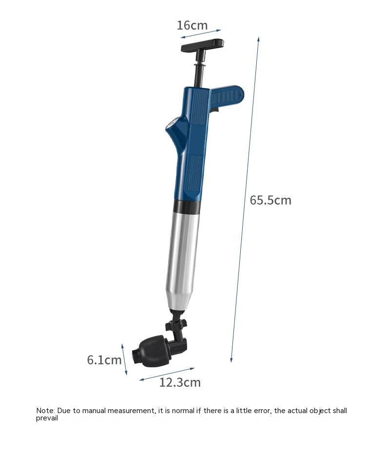 Toilet Household Pipe Unclogging Artifact Sewer Toilet Kitchen Dredging Tool Toilet Blocked Toilet Plunger - Mubimart