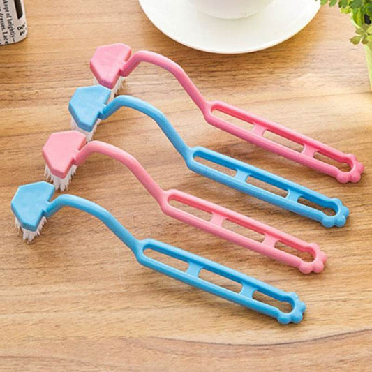 Toilet Trapezoidal Cleaning Brush - Mubimart