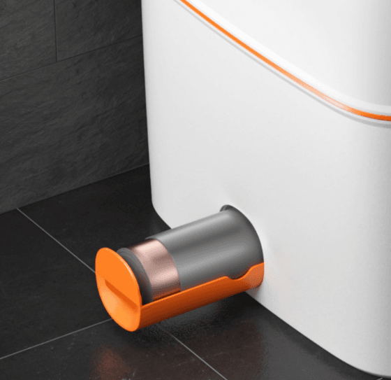 Toilet trash can - Mubimart