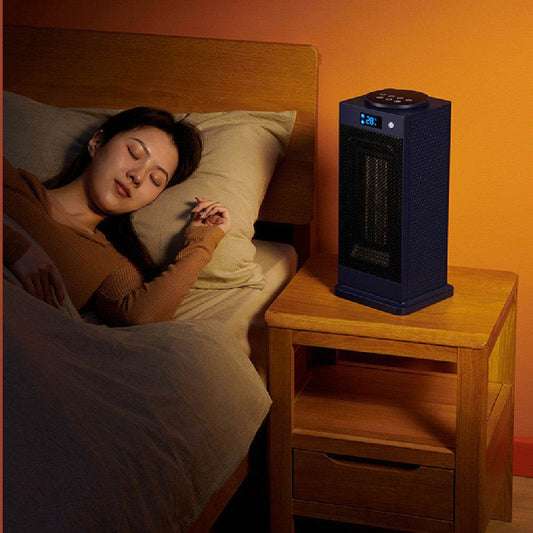 Touch Screen Shaking Head Vertical Silent Speed Hot Air Heater - Mubimart