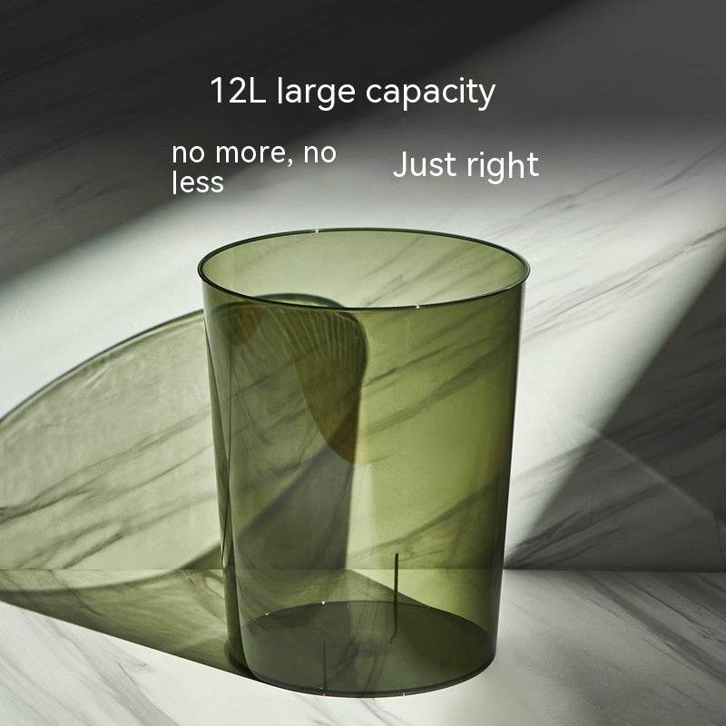 Trash Can Transparent Trash Can - Mubimart