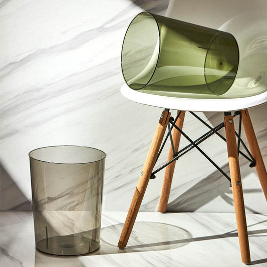 Trash Can Transparent Trash Can - Mubimart