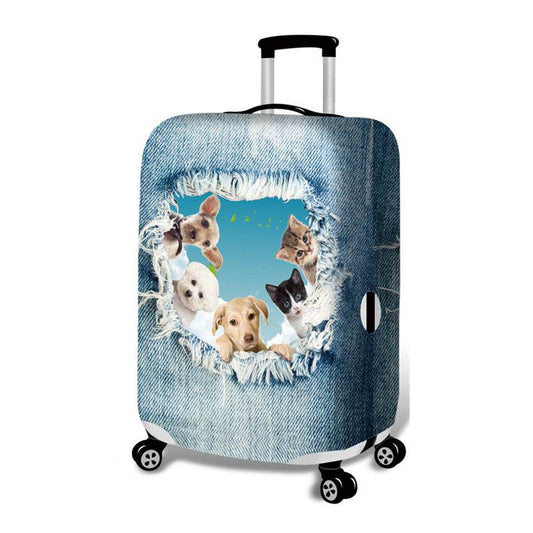 Travel case cover luggage cover - Mubimart