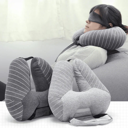 Travel-pillow-foam-particle-pillow-u-shapedcervical-neck-pillow-lumbar-pillow-Mubimart-7738 - Mubimart