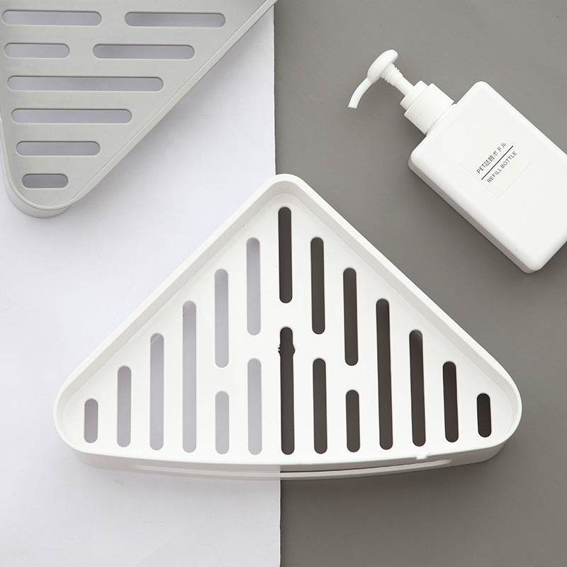 Triangle Corner Shelf, Corner Shelf, Kitchen Storage Shelf - Mubimart
