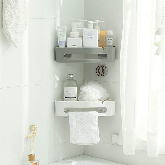 Triangle Corner Shelf, Corner Shelf, Kitchen Storage Shelf - Mubimart