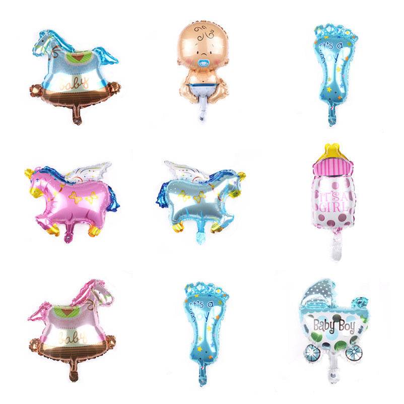 Trojan Aluminum Film Balloon Children's Birthday Party Supplies - Mubimart