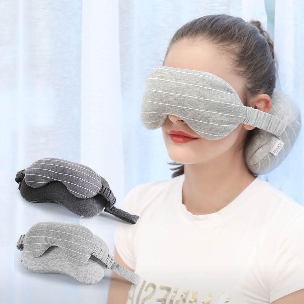 Two-in-one Multi-function Eye Mask Pillow Office Pillow Pillow Cervical Pillow Eye Mask Pillow Travel Pillow Neck Pillow - Mubimart