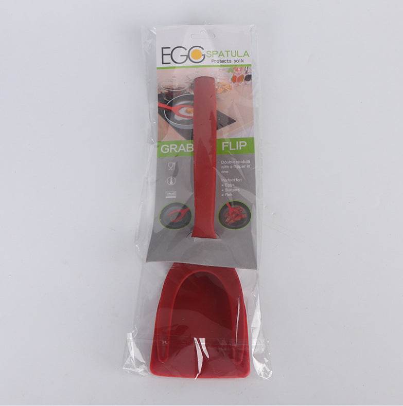 Two-in-one Pancake Flip Omelet Tongs - Mubimart
