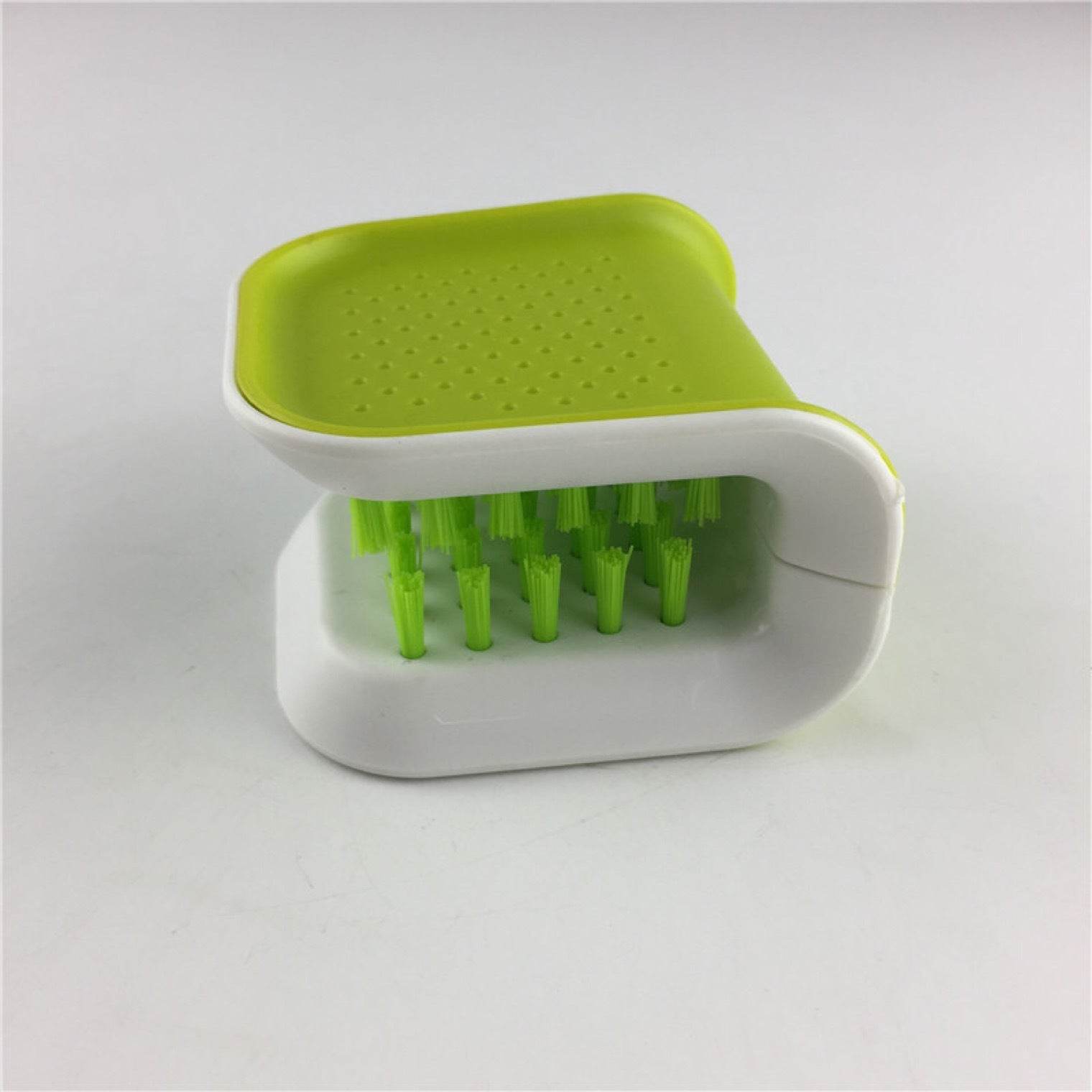 U-Shaped Knife And Cutlery Cleaner Brush Home Kitchen Cleaning Brushes Bristle Scrub Kitchen Washing - Mubimart