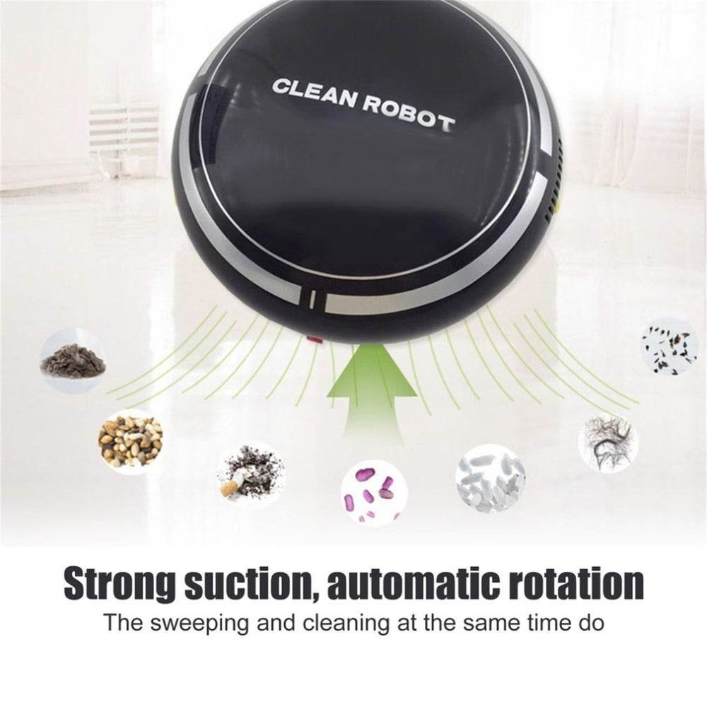 USB Charging Fully Intelligent Robot Vacuum Cleaner - Mubimart