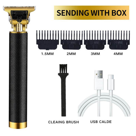 USB Electric Hair Clippers Rechargeable Shaver Beard Trimmer - Mubimart