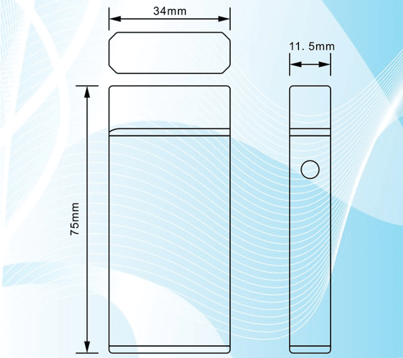 USB rechargeable lighter - Mubimart